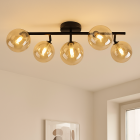 Design ceiling light amber, Remo
