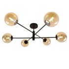 Design ceiling light amber, Remo