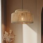 Rustic pendant light brown, Selena