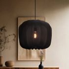 Modern pendant light black, Deborah