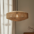 Rustic pendant light brown, Selena