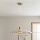 Rustic pendant light beige, Nena