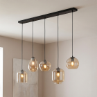 Modern pendant light amber, Caia