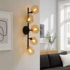 Design wall light amber, Remo