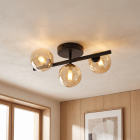Design ceiling light amber, Remo