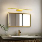 Modern mirror lighting gold, Steffy, 8W, 3000K LED, IP44