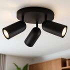 Modern ceiling spotlight black, Jacey