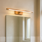 Modern bathroom wall light copper, Steffy, 6W, 2700K LED, IP44