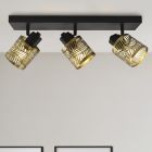 Metal ceiling spotlight brass, Marli