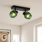 Retro ceiling spotlight green, Paris