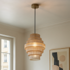 Retro pendant light amber, Paris