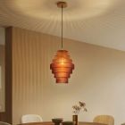 Retro pendant light brown, Paris