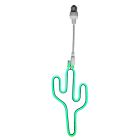 Plastic LED string light bulb green, Cactus, IP44