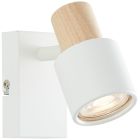 Modern wall spotlight white, Soscha