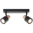 Modern ceiling spotlight black, Soscha