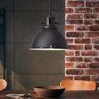 Industrial pendant light black, Alexi