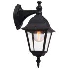 Classic outdoor light black, Adelyn, IP23