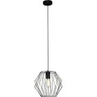 Industrial pendant light black, Alvina