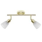 Metal ceiling spotlight brass, Ingo