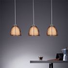 Modern pendant light bronze, Amela