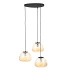 Retro pendant light amber, Neha