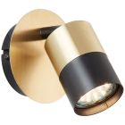 Modern wall light brass, Cato