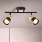 Modern ceiling light brass, Cato