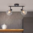 Design ceiling spotlight black, Dimitry