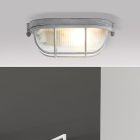 Industrial wall spotlight grey, Kali