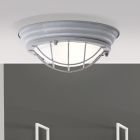 Industrial wall light grey, Aoife