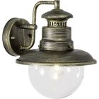 Rustic outdoor light gold, Jaelin, IP44