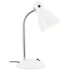 Plastic desk lamp white, Santana, with switch
