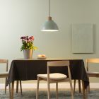 Rustic pendant light green, Thalina