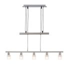 Metal pendant light chrome, Blake
