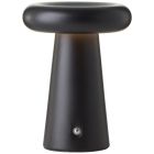 Modern rechargeable outdoor table lamp black, Stig, 3W, 3000K LED, IP44, 3-step dimmable