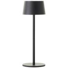 Modern outdoor table lamp black, Petter, 2W, 3000K LED, IP44, 3-step dimmable