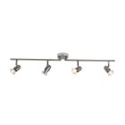 Metal ceiling spotlight chrome, Wietse, 7W, 3000K LED