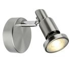 Metal wall light chrome, Robel