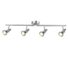 Metal ceiling spotlight chrome, Robel, 7W, 3000K LED