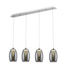 Modern pendant light chrome, Aliyah, 5W, 3000K LED