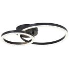 Design ceiling light black, Maladon, 20W, 4000K LED