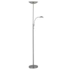 Modern floor lamp chrome, Elina, 18W, 3000K LED