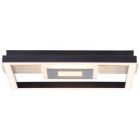 Design ceiling light black, Zakiya, 24W, 3000K LED