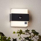 Modern outdoor wall light with motion sensor anthracite, Birol, 7,5W, 4000K LED, IP44