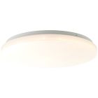 Plastic flush ceiling light white, Julie, 24W, 3000K LED