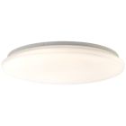 Plastic flush ceiling light white, Julie, 36W, warm to cold white adjustable LED, with remote control