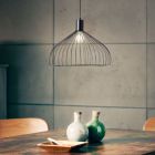 Industrial pendant light black, Adama