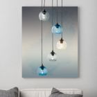 Design pendant light multicolour, Quinton