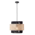 Rattan pendant light beige, Quirien