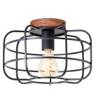 Wood ceiling light black, Taede